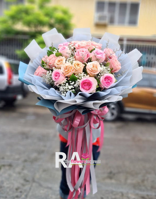 Sweet Honey Pink Ecuadorian Bouquet