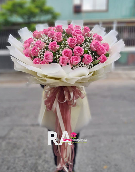 Pink Fascination Ecuadorian Roses