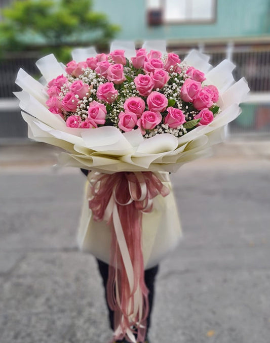 Pink Fascination Ecuadorian Roses