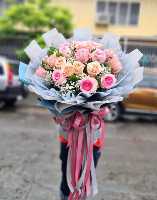 Sweet Honey Pink Ecuadorian Bouquet