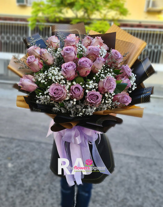 Purple Paramour Ecuadorain Roses